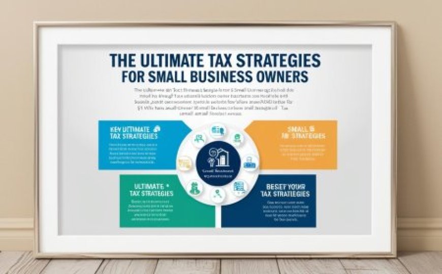 The Ultimate Tax Strategies for Small Business Owners!