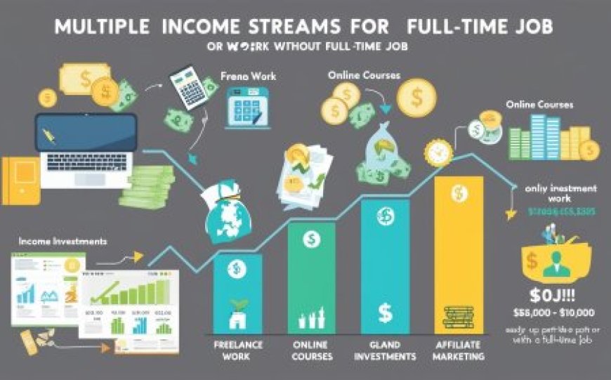 How to Create Multiple Income Streams Without a Full-Time Job!