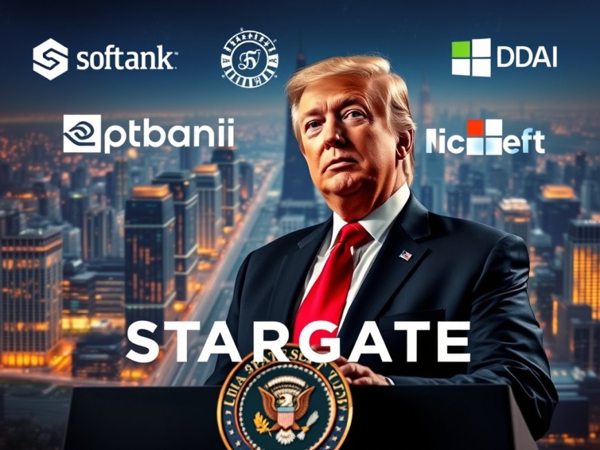 Trump Unveils $500 Billion Stargate Project Backed by SoftBank and OpenAI Amid Musk's Criticism