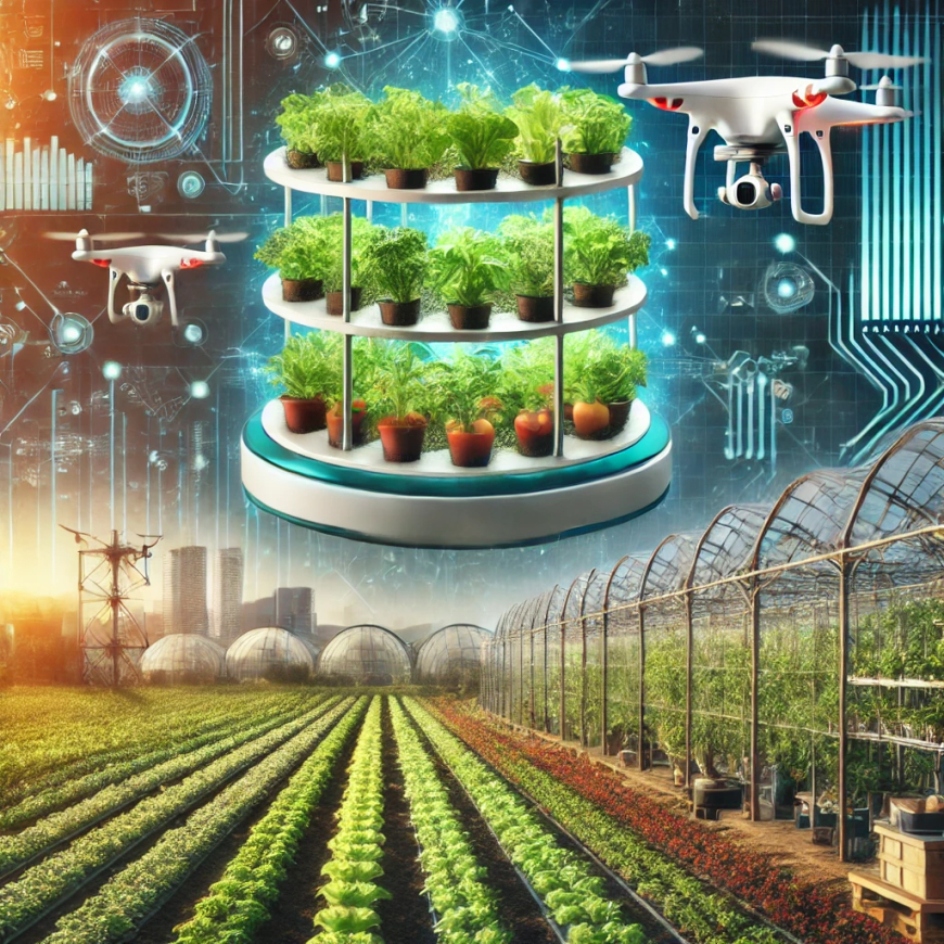 Agriculture through Technology: A Modern Revolution in Food Production and Environmental Sustainability