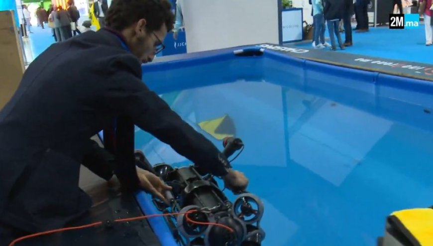 Made in Morocco: Moroccan Company Unveils App-Controlled Submersible Drones at Halieutis Expo