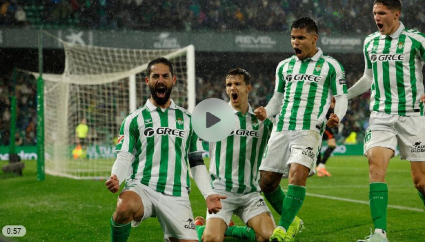 REAL BETIS 2 - 1 REAL MADRID | LA LIGA EA SPORTS HIGHLIGHTS