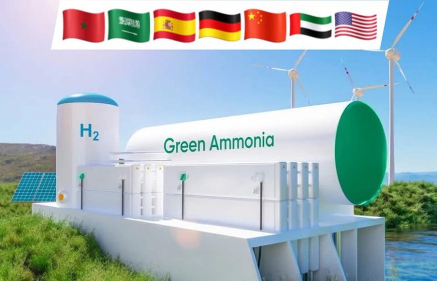 Morocco Selects Five Companies for $32 Billion Green Hydrogen Projects in Desert Region