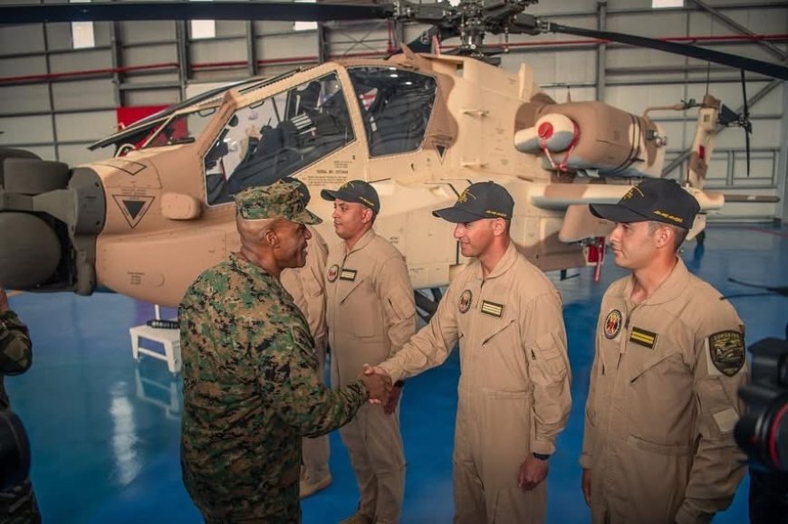 Moroccan Pilots Undergo Apache Helicopter Training in the United States